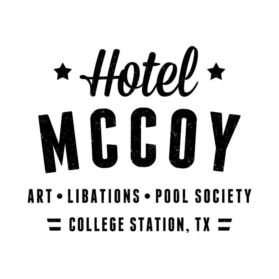 Hotel Mccoy - Art, Libations, Pool Society College Station Dış mekan fotoğraf